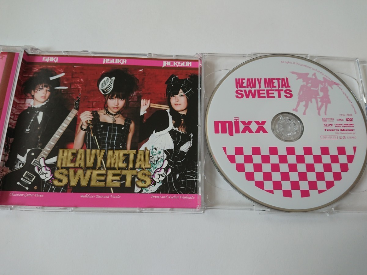 mixx「HEAVY METAL SWEETS」CD+DVD トレカ付 SAKI Mary's Blood NEMOPHILA メアリーズ・ブラッド_画像4