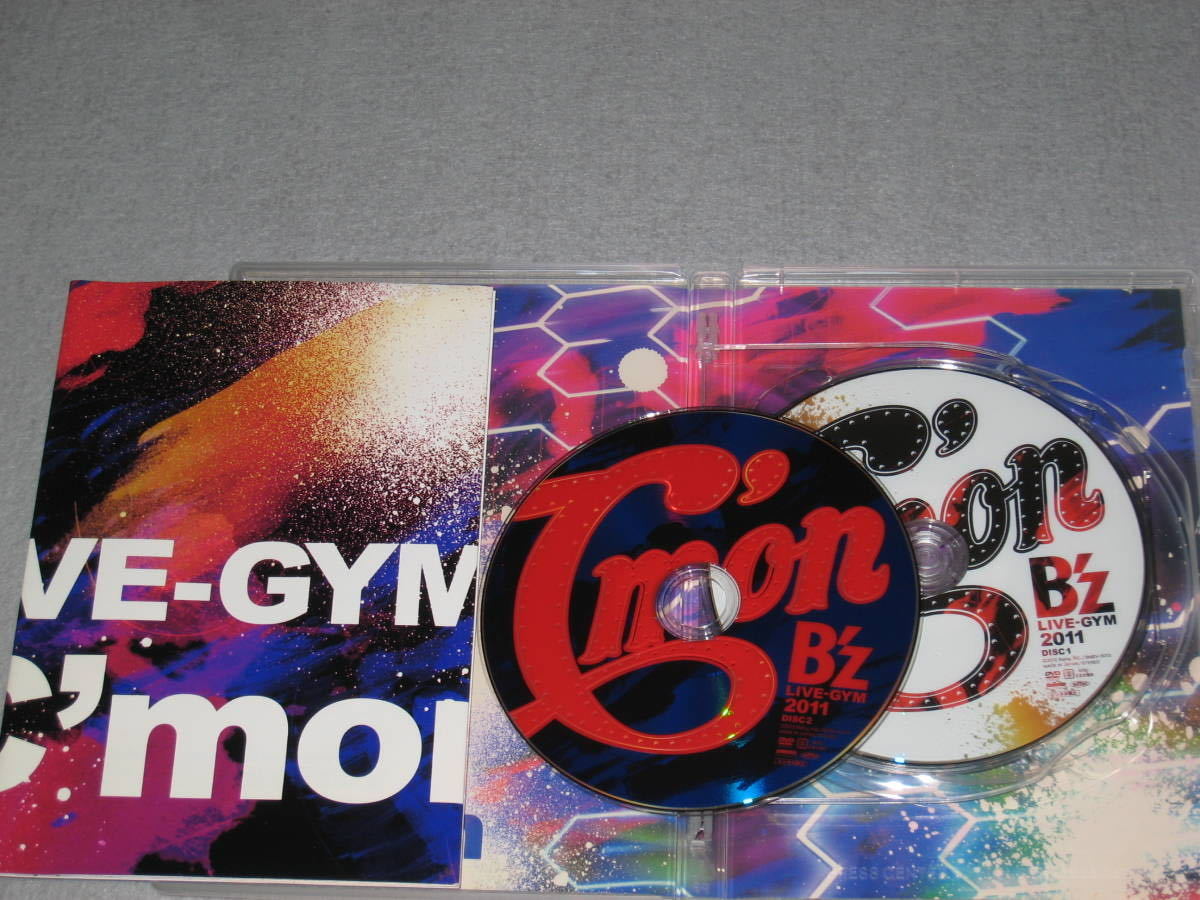 ■DVD/2枚組「B'z LIVE-GYM 2011 -C'mon-」ジャケ痛み/BZ/稲葉浩志/松本孝弘■_画像6