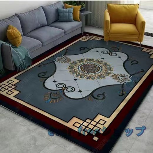 強くお勧め★ペルシャ ペルシャ絨毯 快適である 家庭用カーペット200*300cm 長方形 絨毯 未使用高級で快適である_画像1
