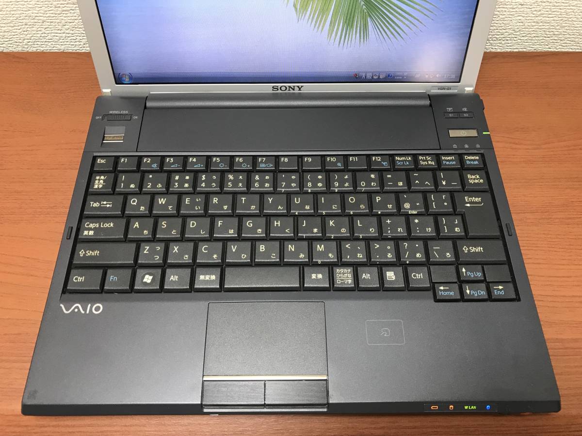 【ジャンク部品取り用】 SONY VAIO VGN-G1ABNS CoreSolo U1500 1GB 60GB _画像4