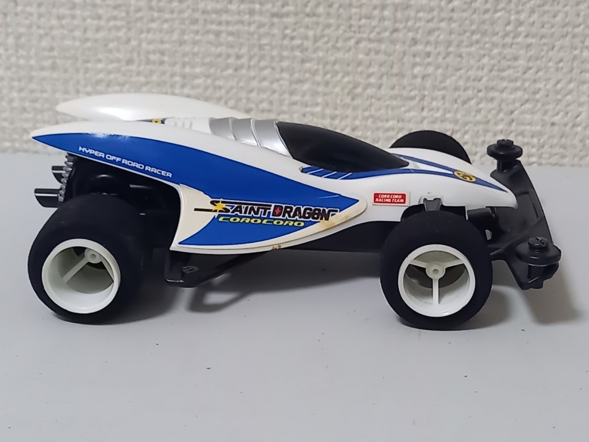 希少 当時物 初期 タミヤ ミニ四駆 セイントドラゴン 1989 完成 希少 当時物 初期 タミヤ ミニ四駆 セイントドラゴン 1989 完成