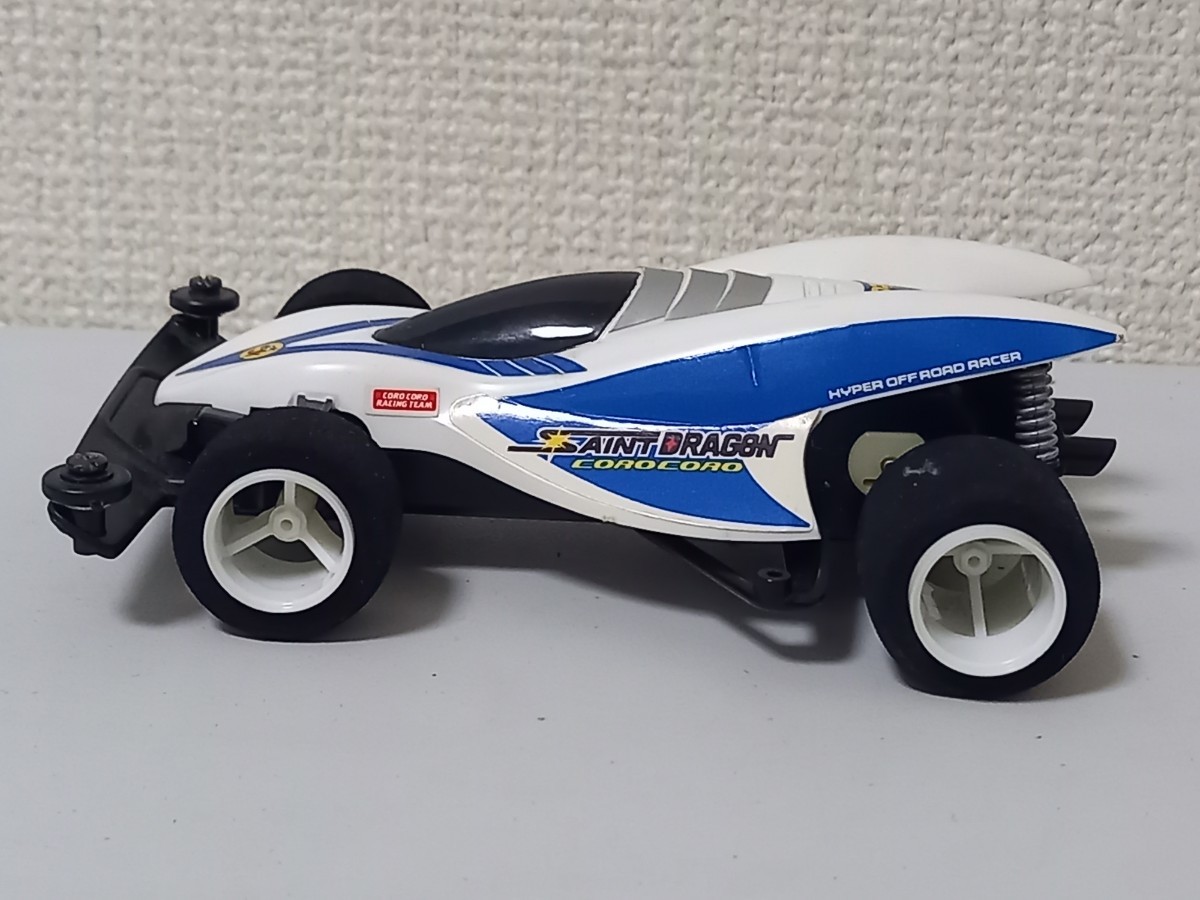 希少 当時物 初期 タミヤ ミニ四駆 セイントドラゴン 1989 完成 希少 当時物 初期 タミヤ ミニ四駆 セイントドラゴン 1989 完成