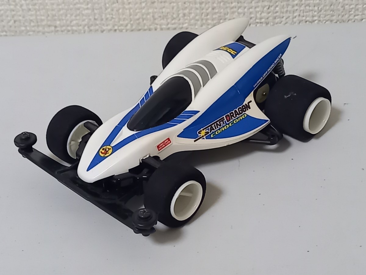 希少 当時物 初期 タミヤ ミニ四駆 セイントドラゴン 1989 完成 希少 当時物 初期 タミヤ ミニ四駆 セイントドラゴン 1989 完成