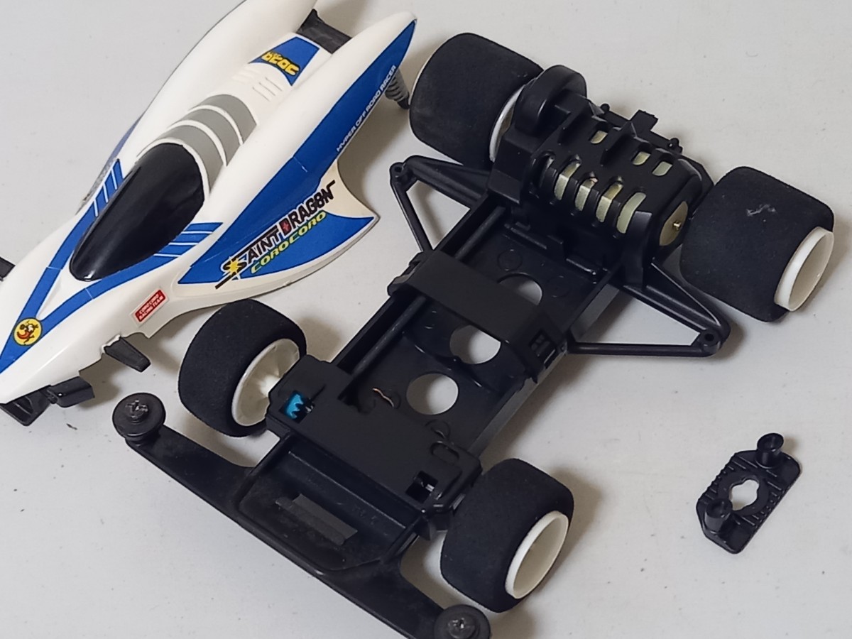 希少 当時物 初期 タミヤ ミニ四駆 セイントドラゴン 1989 完成 希少 当時物 初期 タミヤ ミニ四駆 セイントドラゴン 1989 完成