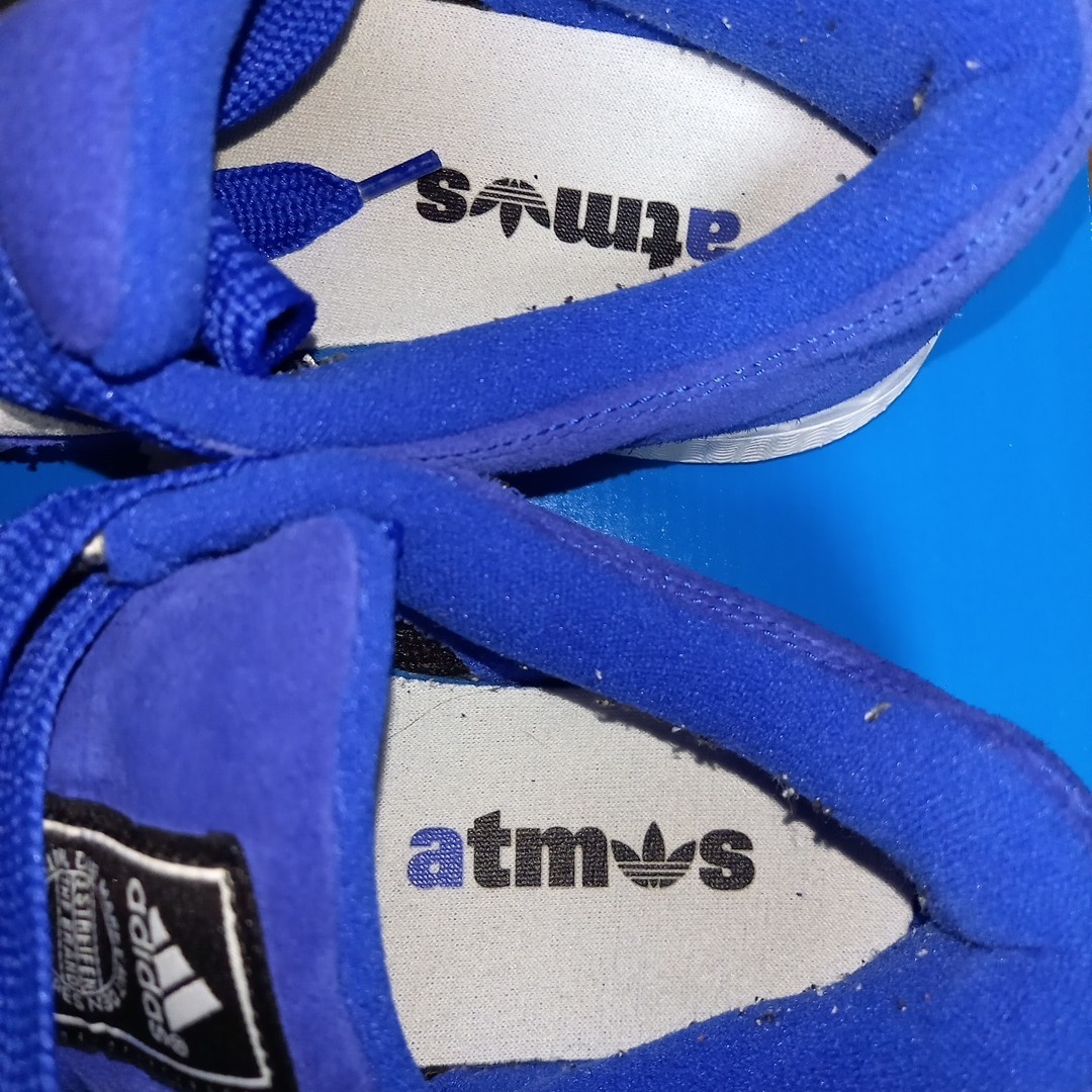 28cm adidas ADIMATIC atmos Blue アディダス アディマティック アトモス ブルー 青 USED 箱付き