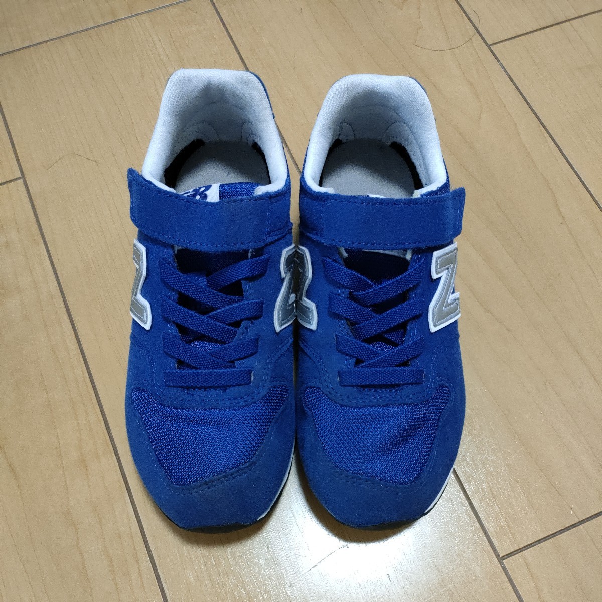 New Balanceニューバランス996　キッズ子供スニーカー　20cm 青ブルー_画像2