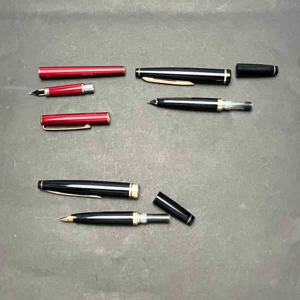 まとめ売り Sailor セーラー 3本 ペン先 14k 18k 21k 万年筆 高級筆記