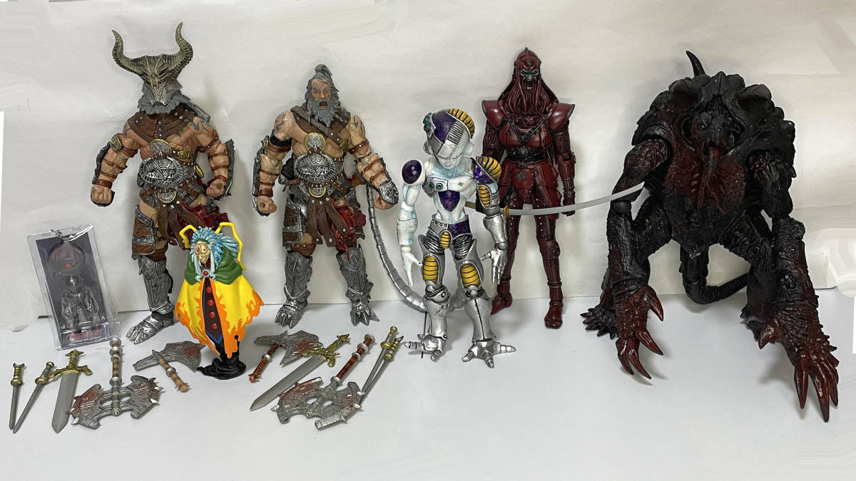 フィギュア 6個 まとめ売り:可動改造のフィギュアなども含む-