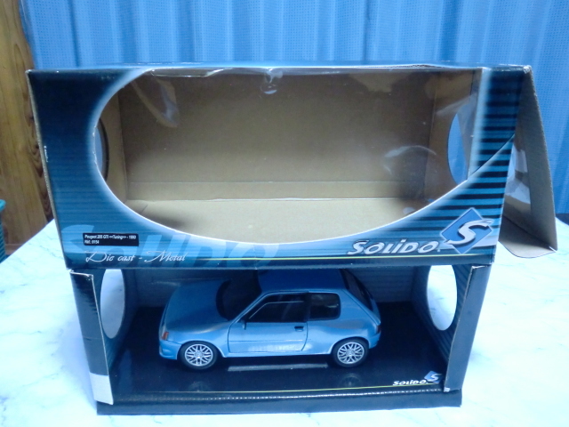 (∩_∩) ＊1/18サイズ ソリド プジョー205GTI TUNING 1990＊(∩_∩)_画像5