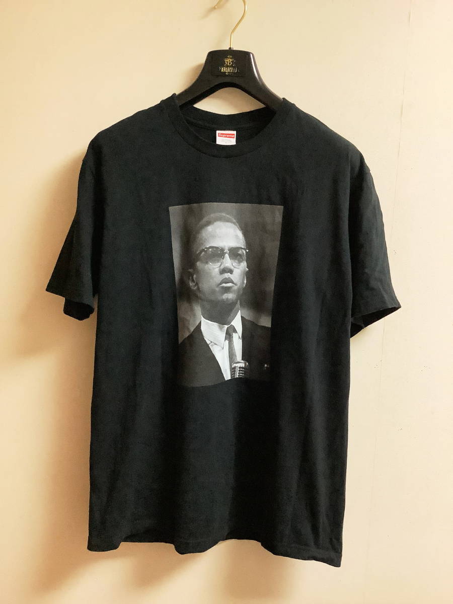 【美品】Supreme シュプリーム ★22SS Roy DeCarava Malcolm X Tee マルコム Tシャツ L ★_画像1