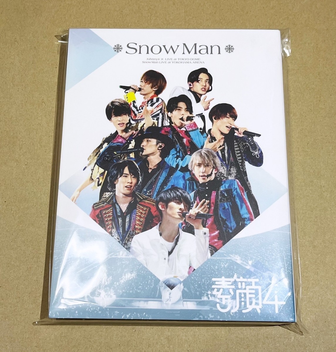 新しいブランド DVD 素顔4 Man Snow 3枚組 正規品 SnowMan盤 期間限定