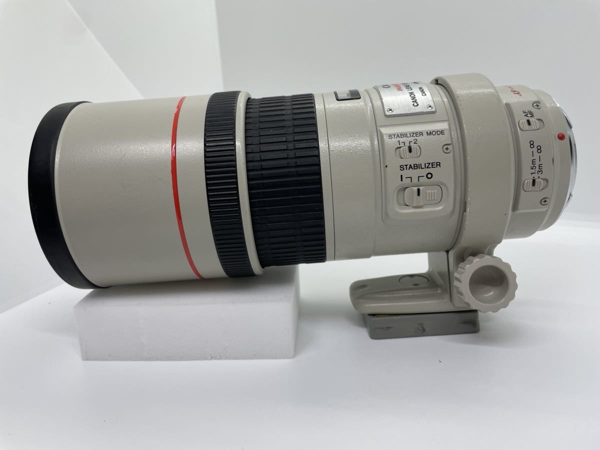 【GO009】Canon / キヤノン / EOS D60 / ULTRASONIC / IMAGE STABILIZER / ZOOM LENS EF 300mm F4 L IS / マウント付_画像7