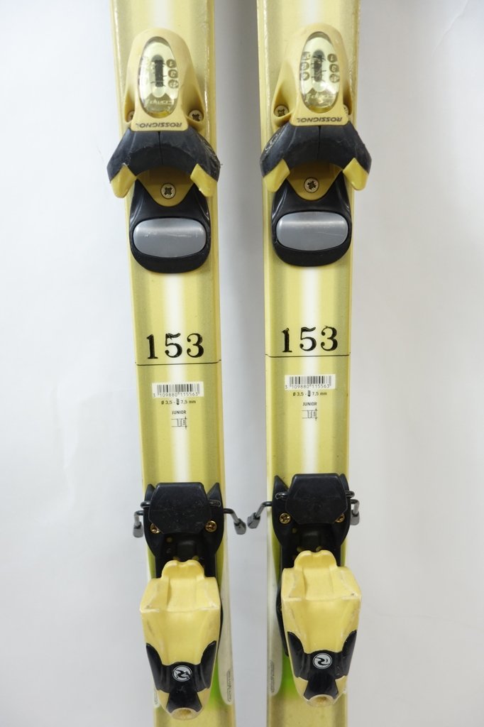 中古 子ども用 2007年頃 ROSSIGNOL COMP 9J KIDS 140cm COMP J ビンディング付き スキー ロシニョール コンプ_画像4