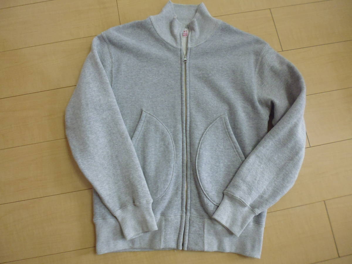 CUSHMAN クッシュマン SWEAT DECK JACKET スウェット デッキ ジャケット Ｍ 灰色 グレー ＵＳＮ 検索 フリーホイーラーズ ウエアハウス_画像1