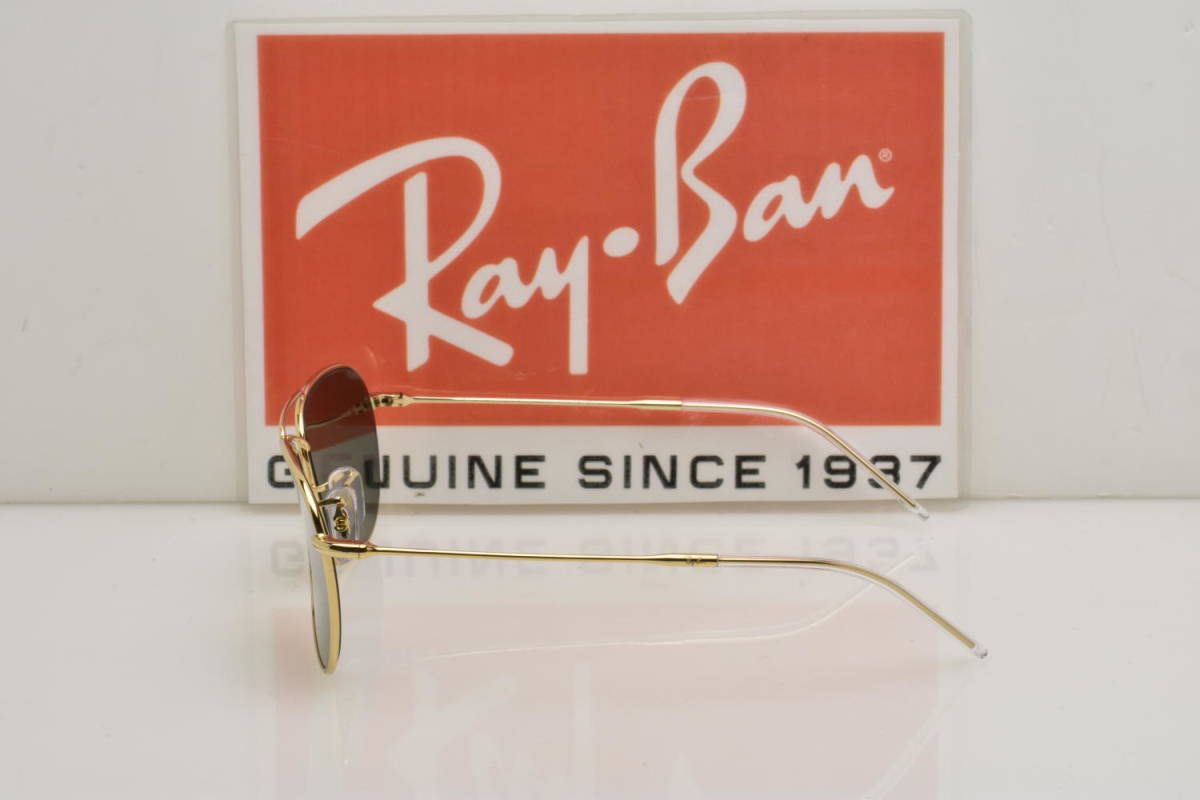 * новый товар * стандартный импортные товары!Ray-Ban RayBan RBR0102S 001/VR CARAVAN REVERSE Caravan Rebirth Gold темно-зеленый *