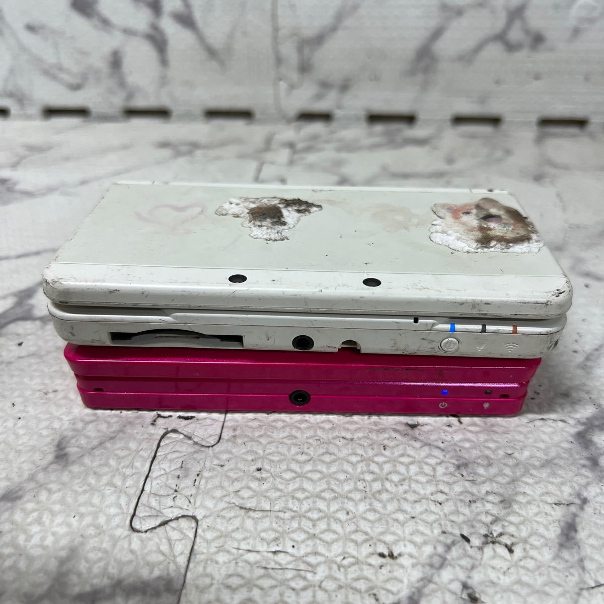MYG-491 激安 ゲー厶機 本体 Nintendo 3DS 通電OK 2点 まとめ売り ジャンク 同梱不可_画像7