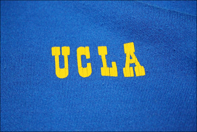 80's Pacific Sportswear UCLA ジャージ パーカー 日本製 トラックトップ カレッジ ビンテージ ヴィンテージ USA 古着 オールド FF51_画像5