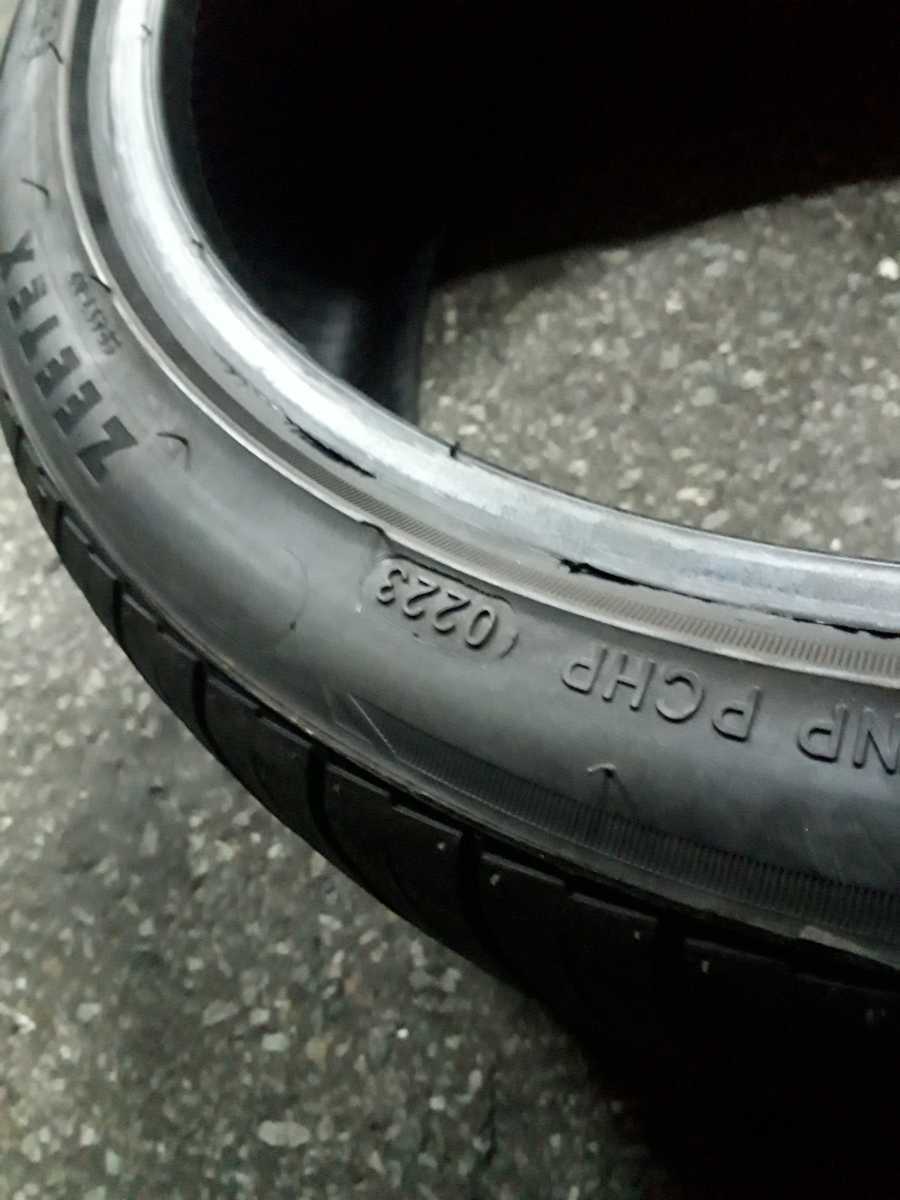 205/40R18　２本　2023年製造　８分山　中古タイヤ　１８インチ_画像5