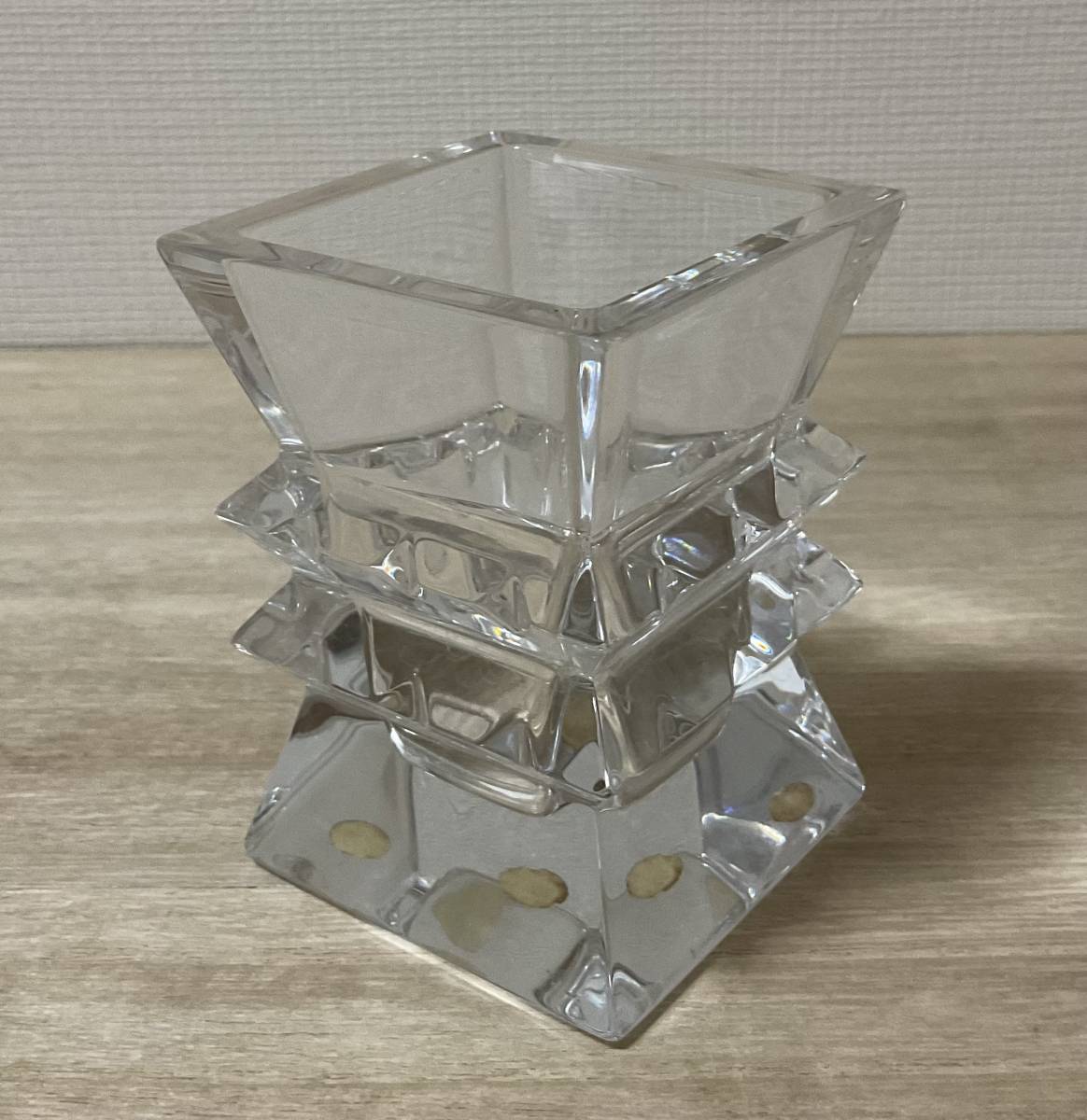 バカラ コロンビーヌ Baccarat 花瓶 花器 フラワーベース クリスタル