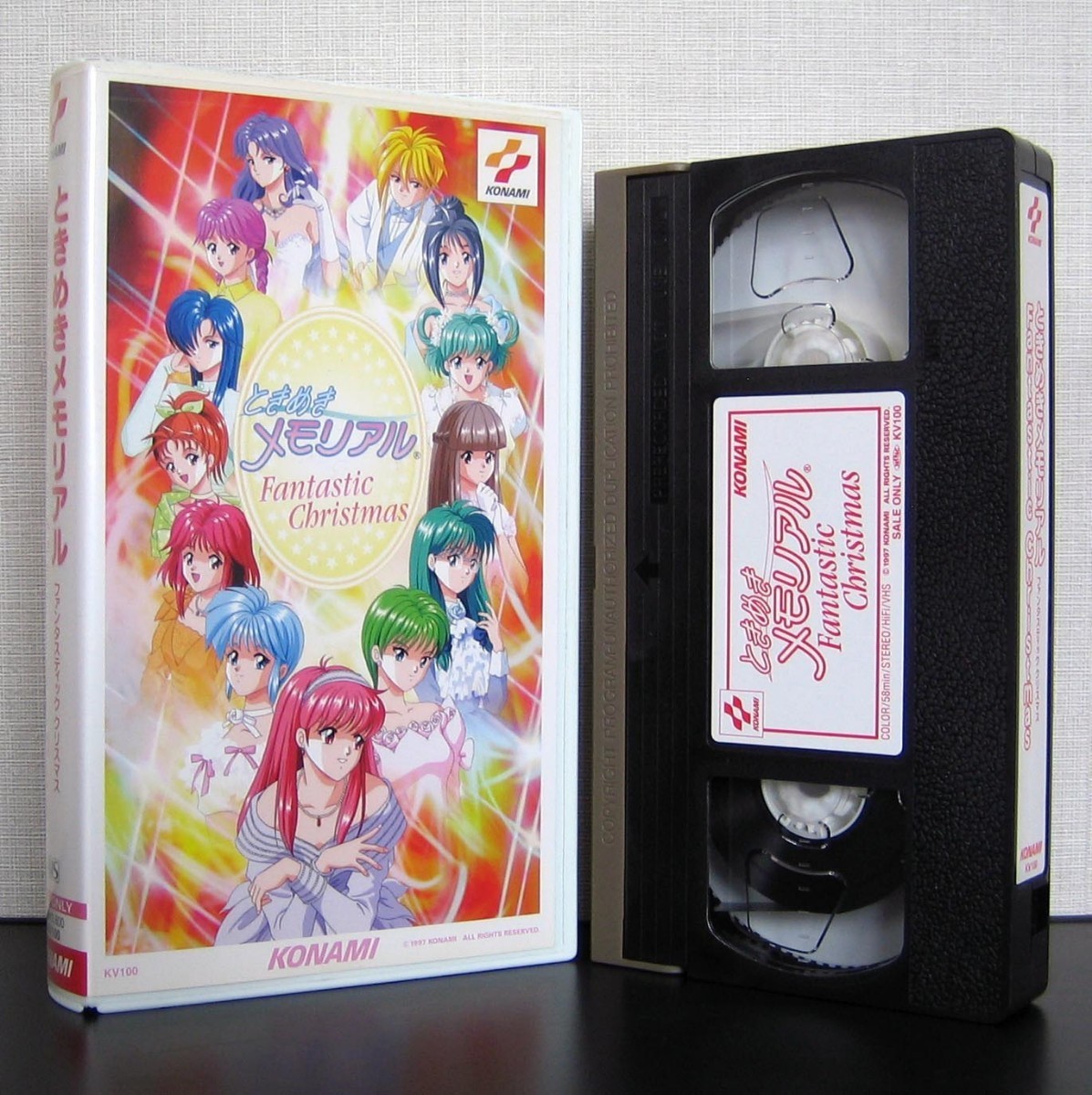  Tokimeki Memorial вентилятор ta палочка Рождество VHS видео TOKIMEKI MEMORIAL FANTASITIC X MAS