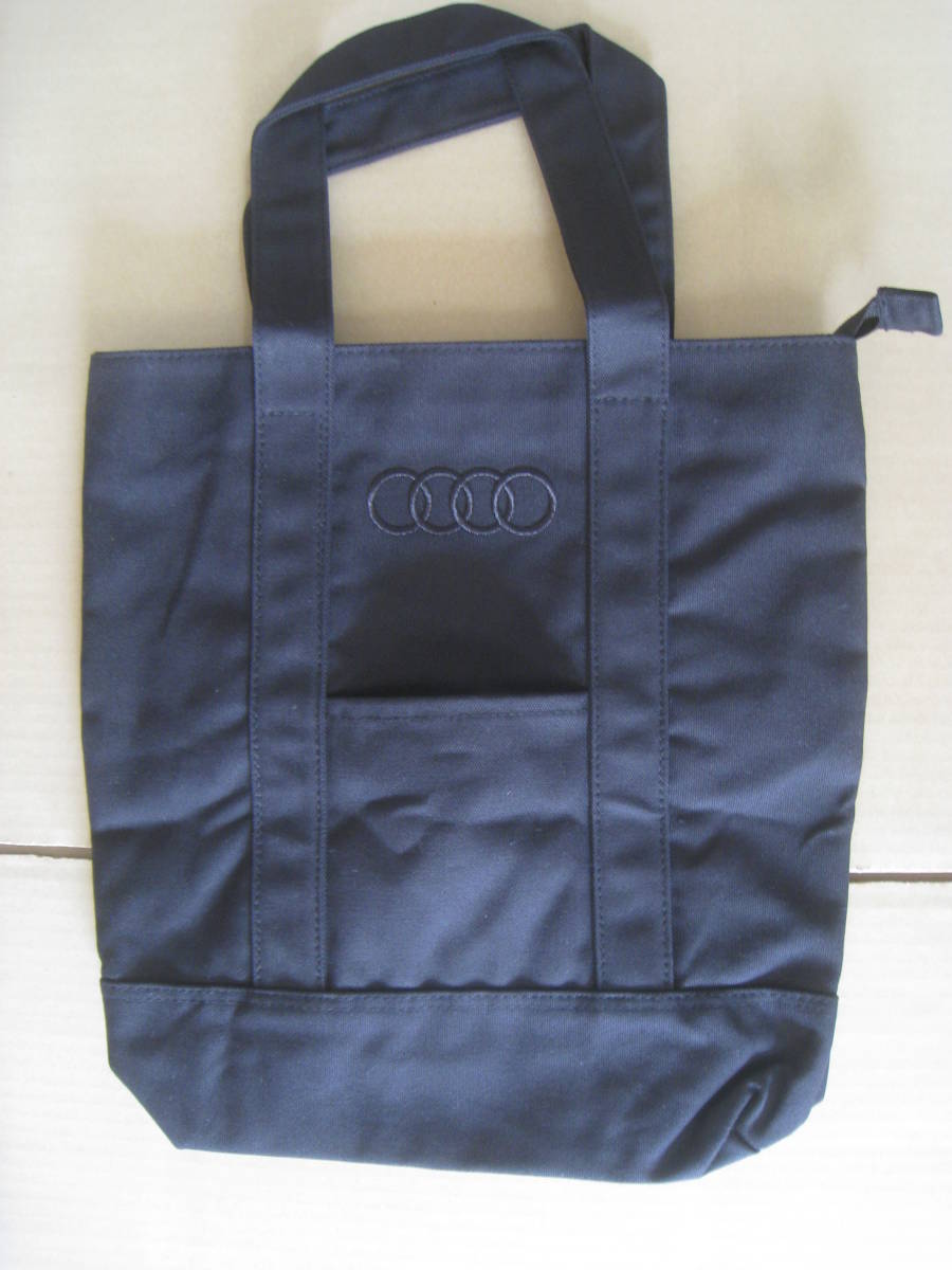 [ новый товар / не продается ] Audi o Rige na парусина большая сумка BAG 4Rings чёрный 