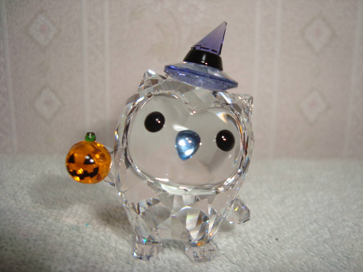 【即決】新品未使用☆SWAROVSKI☆スワロフスキーHoot - Happy Halloween☆5464862_画像2