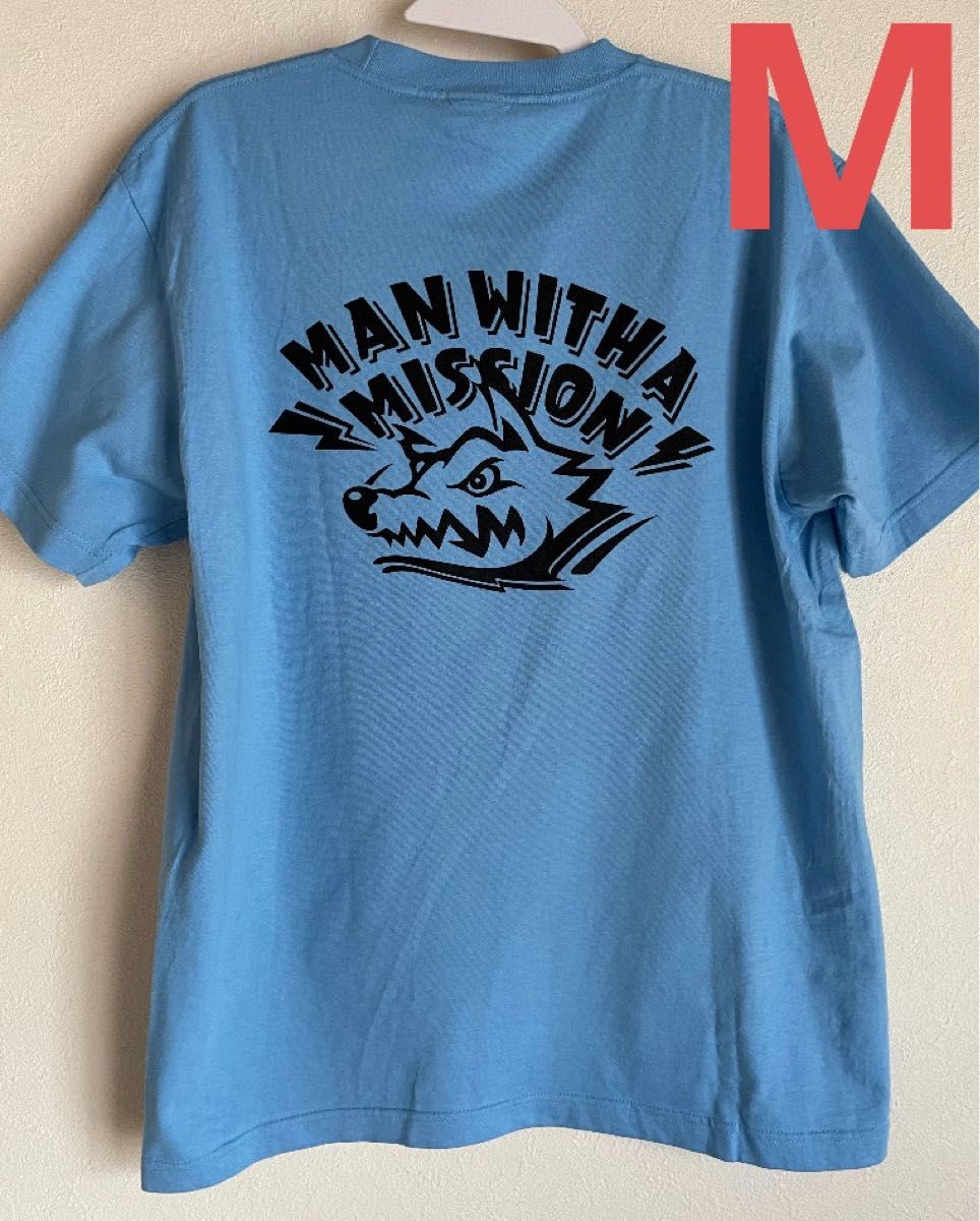 MAN WITH A MISSION ☆マンウィズ　ロゴTシャツ【新品未使用】Mサイズ