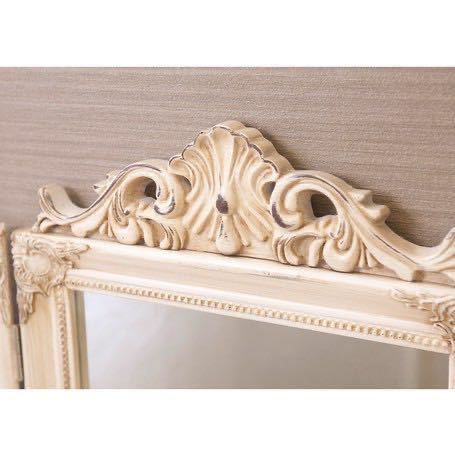  antique style three surface mirror # dresser # dresser # interior # wall mirror # free shipping 