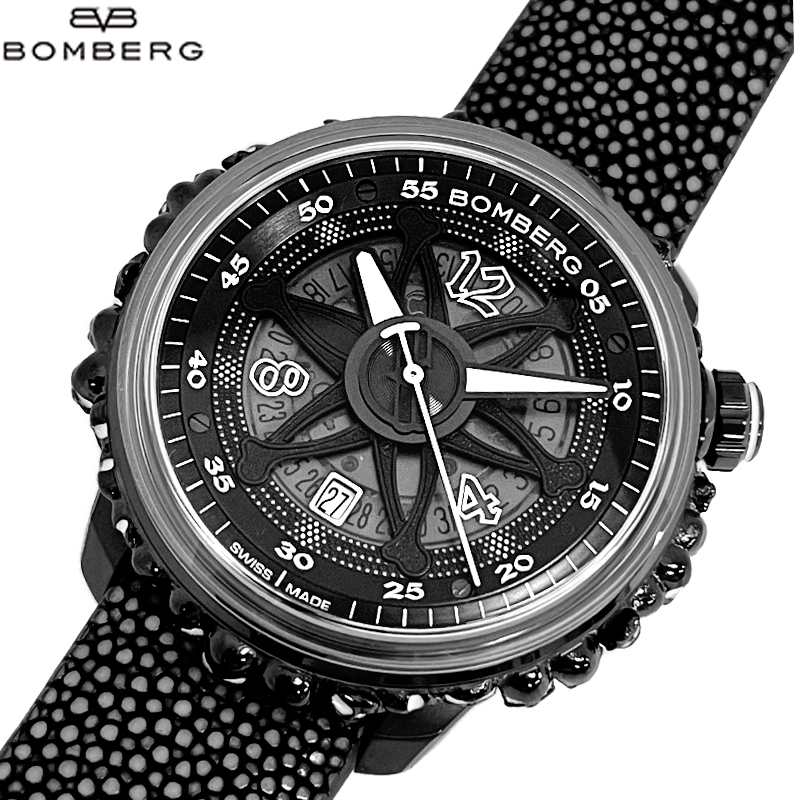 BOMBERG ボンバーグ 腕時計新品・アウトレット CT43APBA.25-1.11 メンズ カタコンベ メンズ PVD 自動巻 スイス製 並行輸入品 送料無料