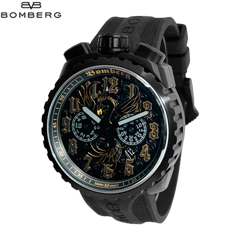 BOMBERG ボンバーグ 新品・アウトレット 腕時計 BOLT-68 BS45CHPBA.NJ1.3 ニッキージャム メンズ クォーツ クロノ 並行輸入品