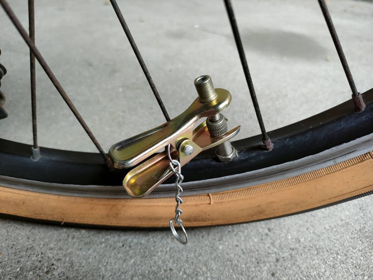 英式バルブクリップ・トンボ口・自転車 空気入れ 空気入れの先・自転車ポンプ_画像3