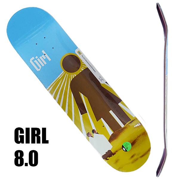 値下げしました！GIRL/ガール スケートボード デッキ BENNETT GOSPEL ONE-OFF 8.0 DECK スケボーSK8 NIELS BENNETT GB4337[返品交換不可]_画像1