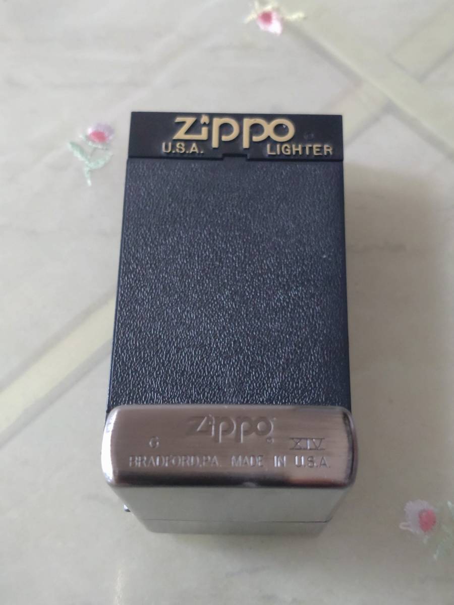 ZIPPO ジッポ ジッポー ジッポライター 1998年製　SUNTORY BOSS ボス オイルライター　サントリー　懸賞品　当選品　未使用品 父の日_画像3