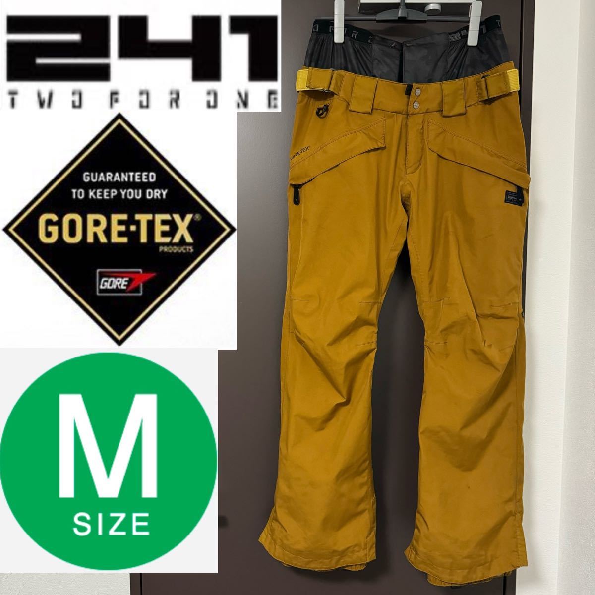 241 TRAILBLAZER PNT GORE-TEX トゥーフォーワン トレイル ブレザー ゴアテックス スノーボード スノボ Mサイズ メンズ M パンツ ズボン