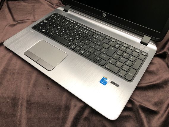 Hewlett-Packard/ノート/第4世代Core i5/メモリ8GB/webカメラ有/OS無/記憶媒体無_キーボード接写１