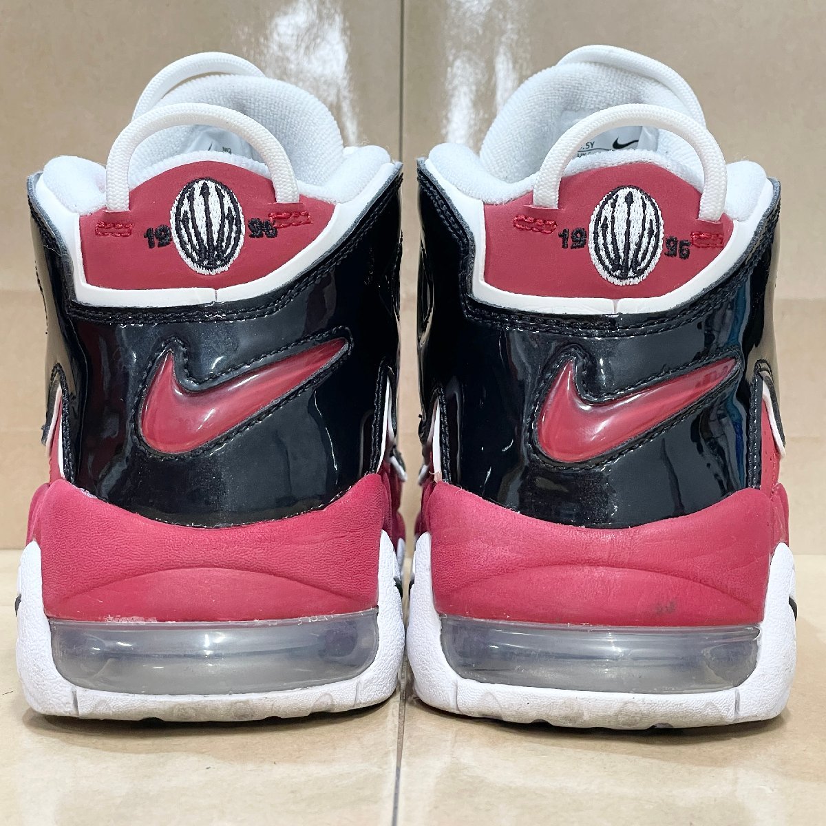 24.5cm NIKE AIR MORE UPTEMPO (GS) 415082-600 ナイキ エア モア