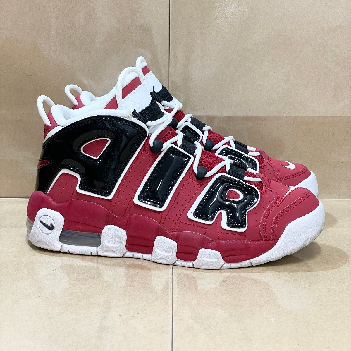 24.5cm NIKE AIR MORE UPTEMPO (GS) 415082-600 ナイキ エア モア