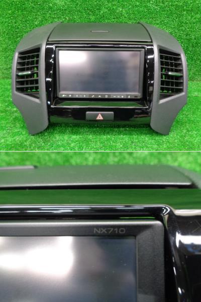 良品!! MK21S パレット ML21S ルークス 純正 オーディオ パネル クラリオン ナビ NX710 DVD CD フルセグ 地デジ SD USB ipod VTR Bluetooth_2304564