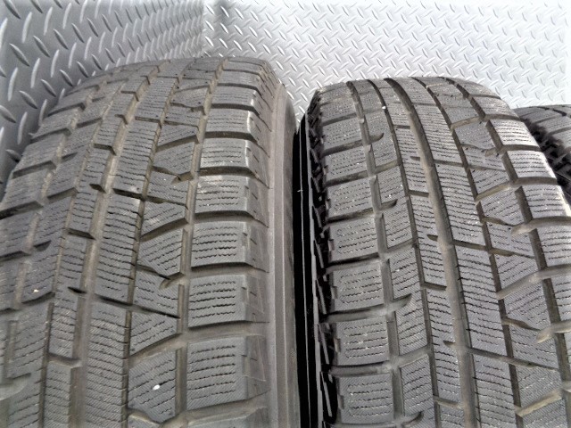 国産ほぼ新品バリ山! 195/65R15 スタッドレス タイヤ ホイール 4本 15 6J 100 5穴 5H NHW20 ZVW30 ZVW50 プリウス ウィッシュ インプレッサ_画像7