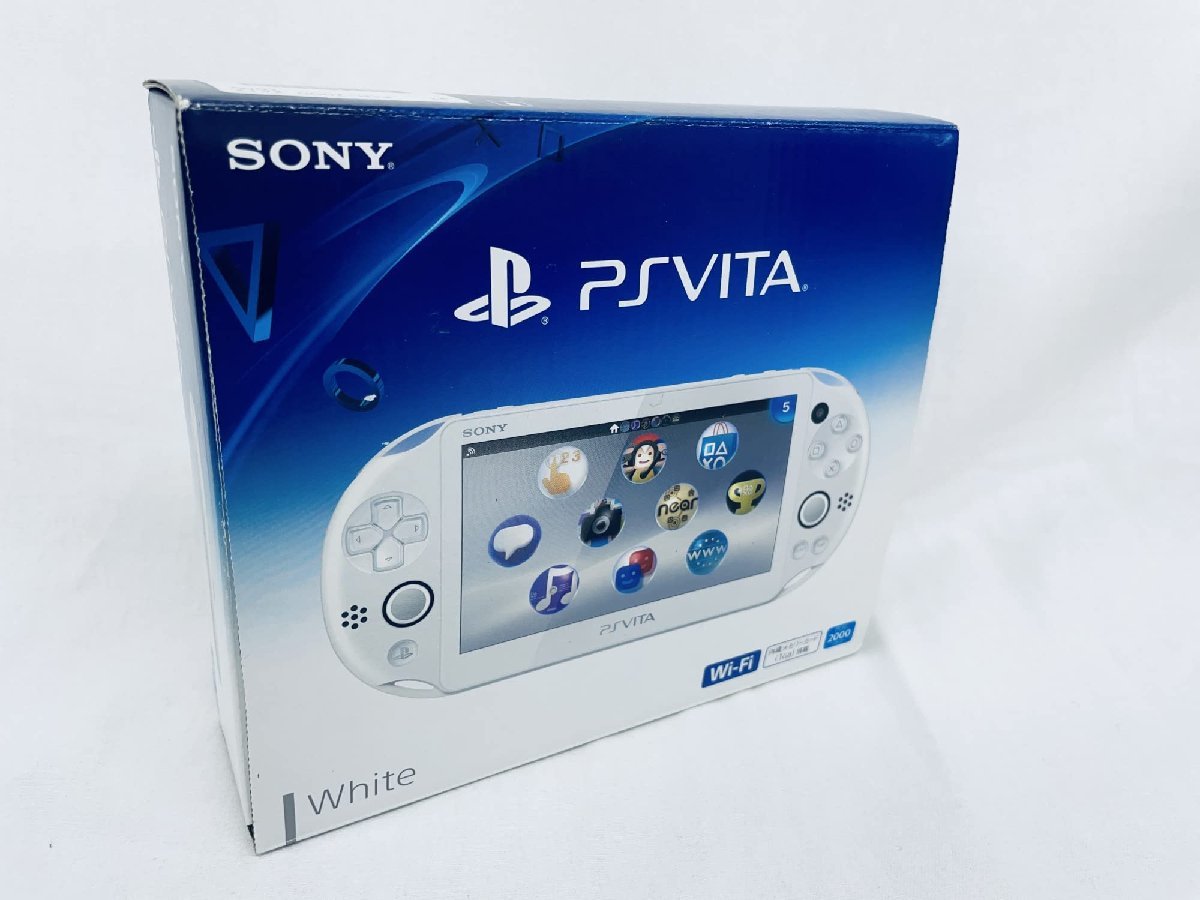 PlayStation Vita Wi-Fiモデル ホワイト (PCH-2000ZA12)【メーカー生産