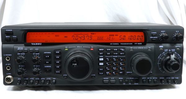 YAESU FT-920 HF/50MHz 100W オールモード オートアンテナチューナー内蔵-