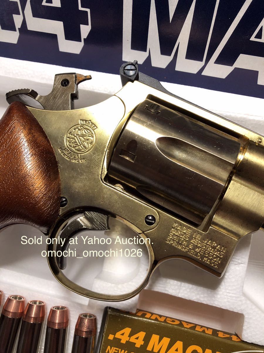 未発火品】コクサイ M29 8-3/8in 44MAGNUM 真鍮メッキ 金属 未発火品】コクサイ M29 8-3/8in 44MAGNUM 真鍮メッキ 金属