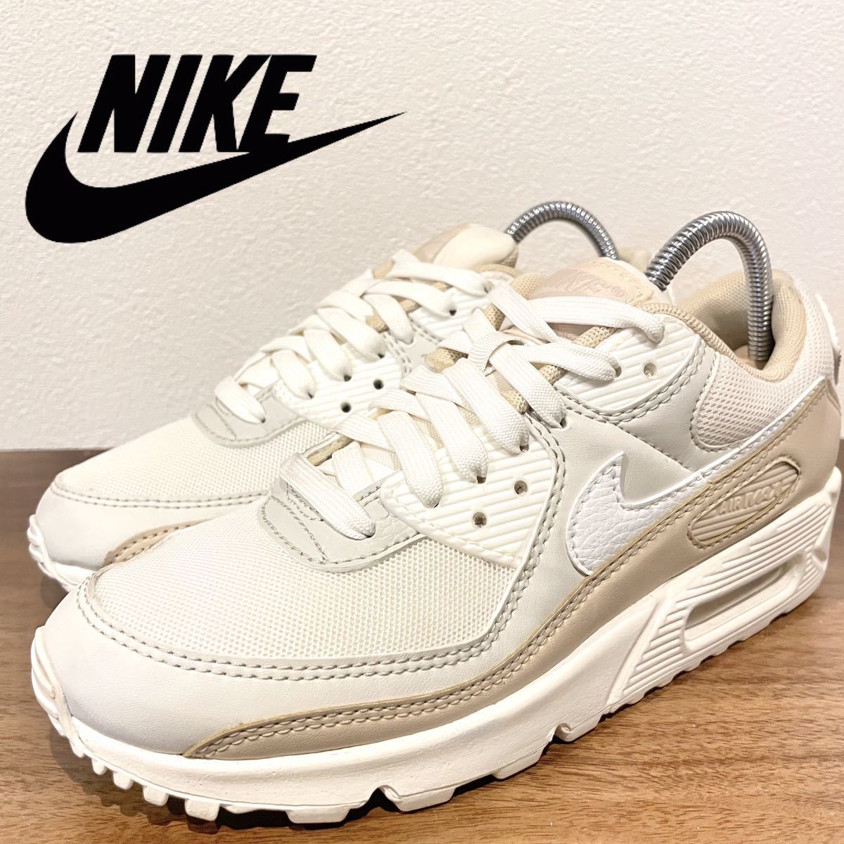 NIKE ナイキ AIR MAX 90 エア マックス 90 ベージュ 24cm Yahoo!フリマ