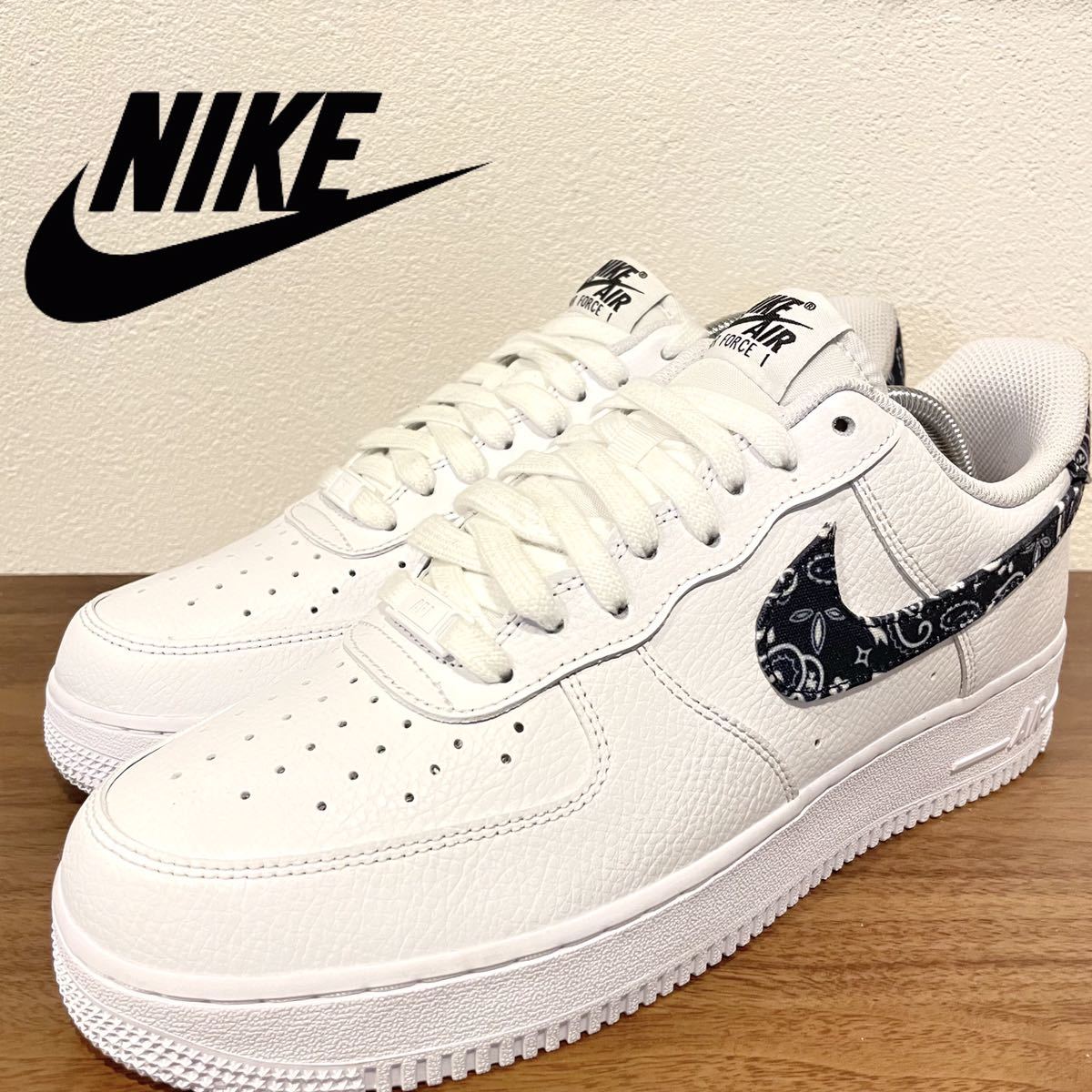 NIKE W AIR FORCE 1 '07 ESS ナイキ エア フォースワン ペイズリー柄