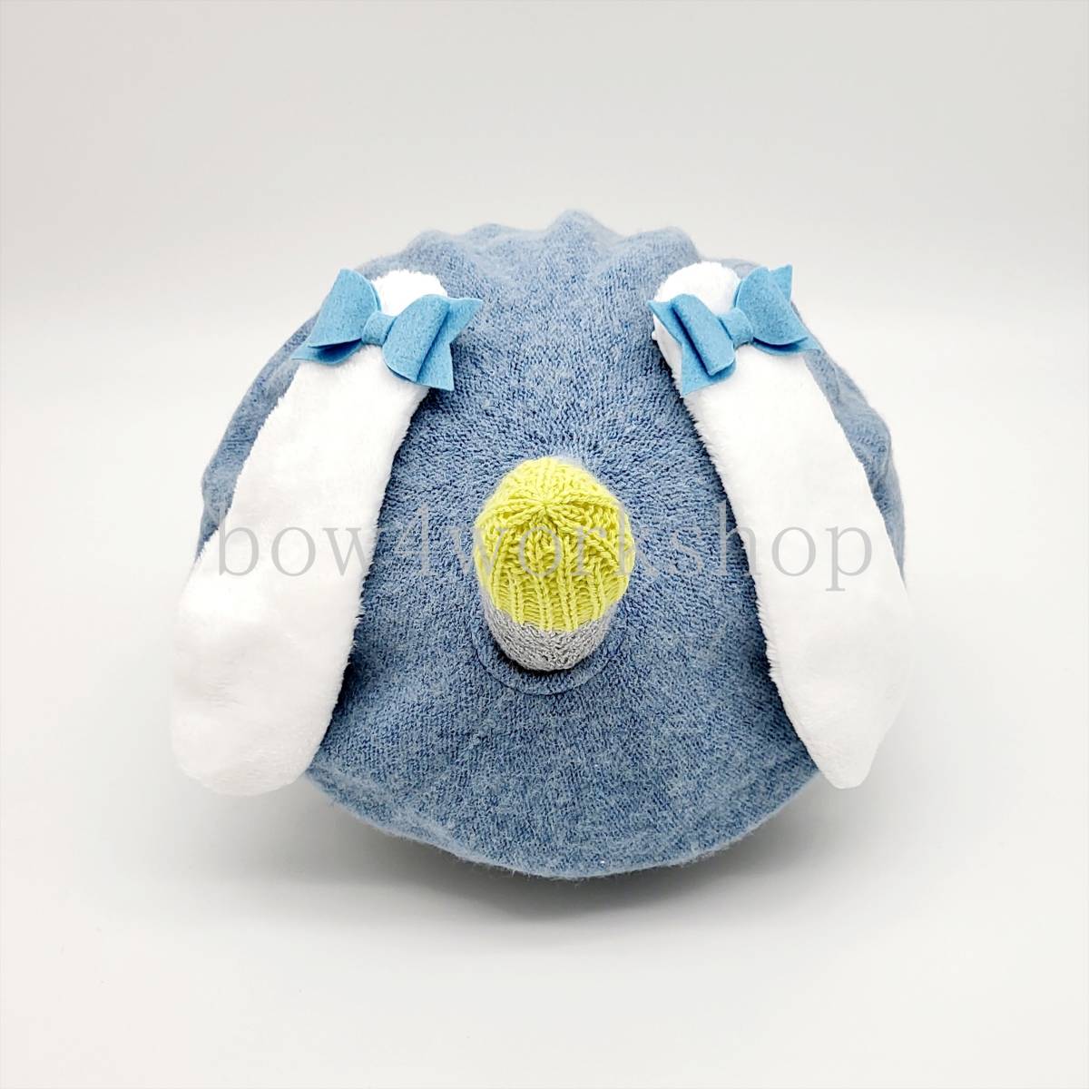 NICOBO(ニコボ)の服ハンドメイド うさ耳アレンジベレー帽 NICOBO(ニコボ)の服ハンドメイド うさ耳アレンジベレー帽