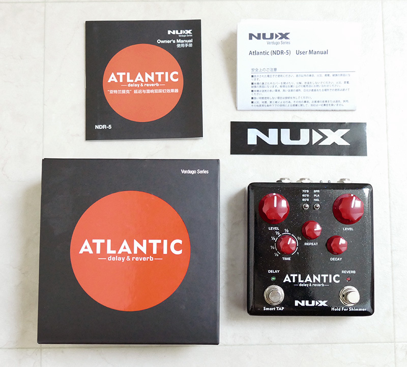 NUX ニューエックス Atlantic ディレイ/リバーブ｜Yahoo!フリマ（旧