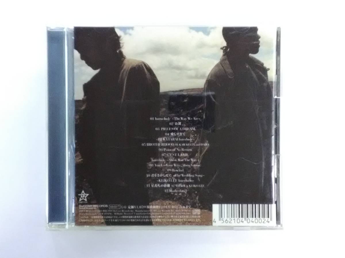 万1 09956 ケミストリー / ザ・ウェイ・ウィ・アー [CD] The Way We Are , アルバム , DFCL-1052 , 帯付き ※ケース表面全体的にスレあり_画像2