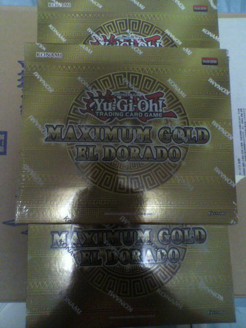 とっておきし新春福袋 遊戯王 英語版 Maximum Gold El Dorado 3BOX