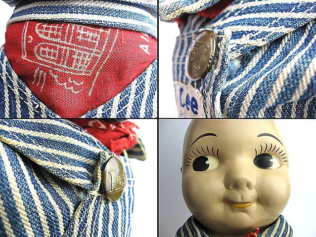 1950's BUDDY LEE バディーリー ヒッコリー ビンテージ TOY 本物 検 HD