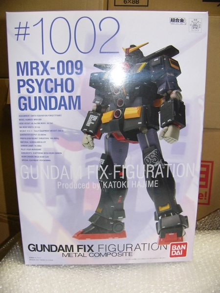 【未開封】GUNDAM FIX FIGURATION METAL COMPOSITE #1002 サイコガンダム GFFMC/メタルコンポジット_画像1